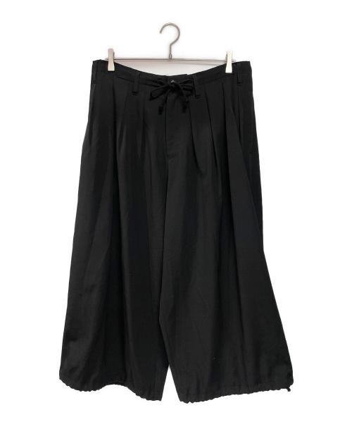 YOHJI YAMAMOTO（ヨウジヤマモト）YOHJI YAMAMOTO (ヨウジヤマモト) バルーンパンツ ブラック サイズ:3の古着・服飾アイテム