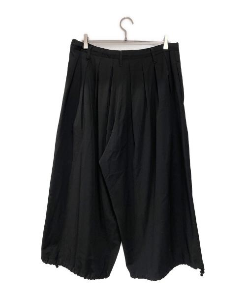 YOHJI YAMAMOTO（ヨウジヤマモト）YOHJI YAMAMOTO (ヨウジヤマモト) バルーンパンツ ブラック サイズ:3の古着・服飾アイテム