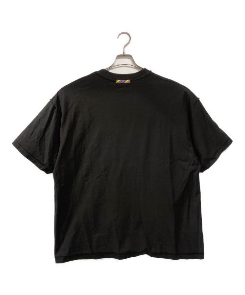 ENNOY（エンノイ）ENNOY (エンノイ) GILDAN (ギルダン) 2枚重ねカットソー ブラック サイズ:XLの古着・服飾アイテム