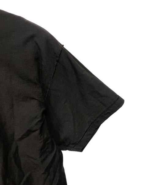 ENNOY（エンノイ）ENNOY (エンノイ) GILDAN (ギルダン) 2枚重ねカットソー ブラック サイズ:XLの古着・服飾アイテム