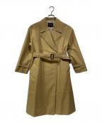 UNTITLEDアンタイトル）の古着「ベルテッドコート」｜カーキ