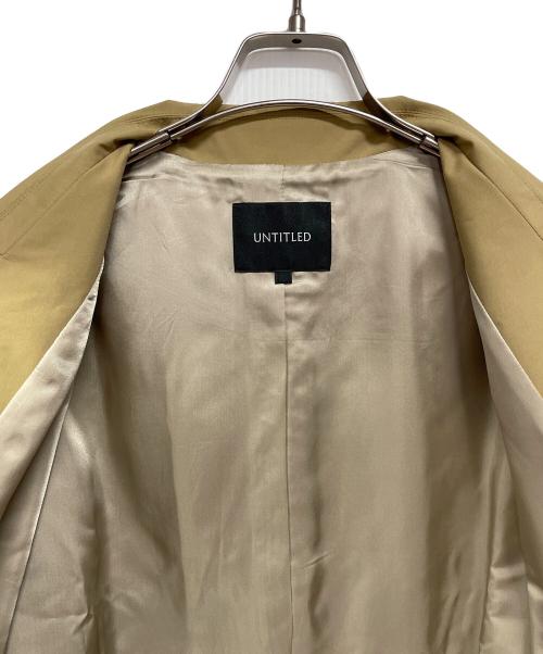 UNTITLED（アンタイトル）UNTITLED (アンタイトル) ベルテッドコート カーキ サイズ:XSの古着・服飾アイテム