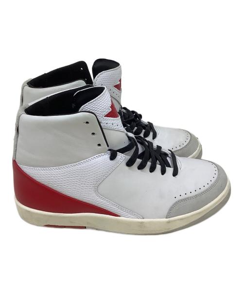 NIKE（ナイキ）NIKE (ナイキ) ハイカットスニーカー ホワイト×レッド サイズ:25.5cmの古着・服飾アイテム