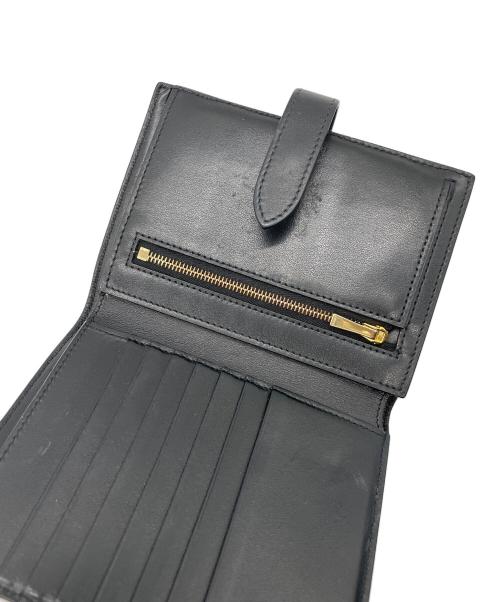 CELINE（セリーヌ）CELINE (セリーヌ) 2つ折り財布 ブラックの古着・服飾アイテム