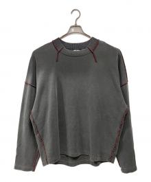 DIESEL（ディーゼル）の古着「クルーネックスウェット」｜グレー