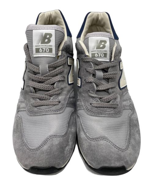 NEW BALANCE（ニューバランス）NEW BALANCE (ニューバランス) NEW BALANCE M670 40thAniversaryモデル グレー サイズ:26.5cmの古着・服飾アイテム
