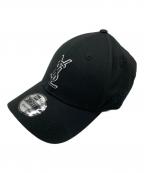 New Era×Saint Laurent Parisニューエラ×サンローランパリ）の古着「キャップ」｜ブラック