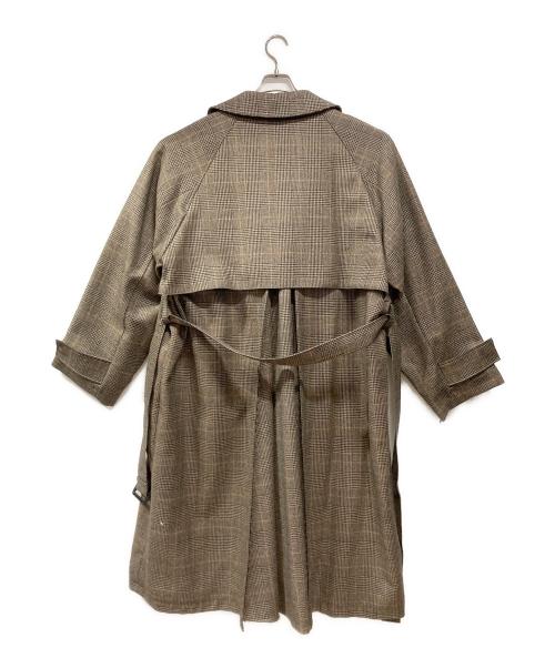 stein（シュタイン）stein (シュタイン) LAY OVERSIZED OVERLAP COAT ブラウン サイズ:M 未使用品の古着・服飾アイテム