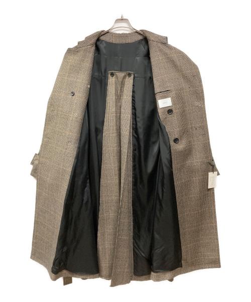 stein（シュタイン）stein (シュタイン) LAY OVERSIZED OVERLAP COAT ブラウン サイズ:M 未使用品の古着・服飾アイテム