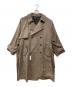 stein（シュタイン）の古着「LAY OVERSIZED OVERLAP COAT」｜ブラウン