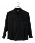 AURALEE（オーラリー）の古着「SUPER LIGHT WOOL SHIRTS 」｜ブラック