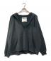 DAIRIKU（ダイリク）の古着「ダメージ加工 プルオーバーパーカー」｜ブラック