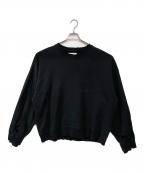 steinシュタイン）の古着「DOUBLE PATTERN REBUILD SWEAT LS」｜ブラック