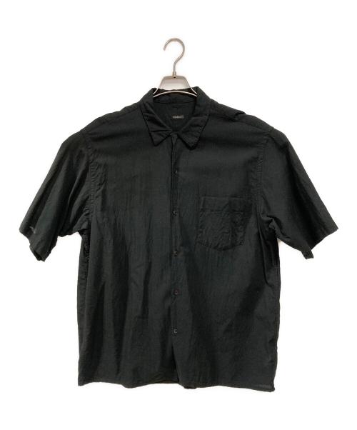 COMOLI（コモリ）COMOLI (コモリ) ベタシャン オープンカラーシャツ ブラック サイズ:4の古着・服飾アイテム