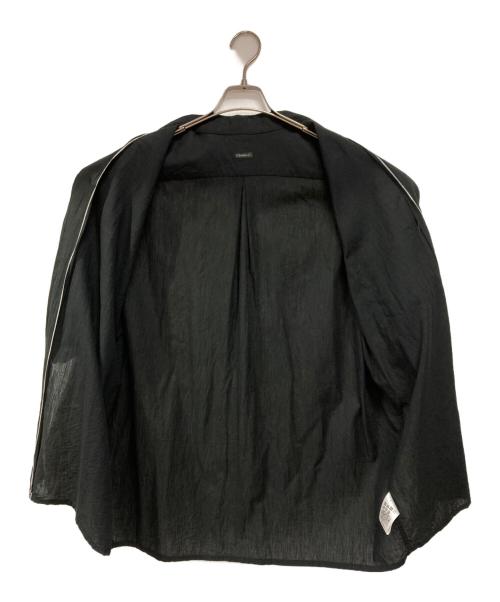 COMOLI（コモリ）COMOLI (コモリ) ベタシャン オープンカラーシャツ ブラック サイズ:4の古着・服飾アイテム