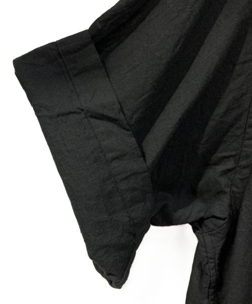 COMOLI（コモリ）COMOLI (コモリ) ベタシャン オープンカラーシャツ ブラック サイズ:4の古着・服飾アイテム