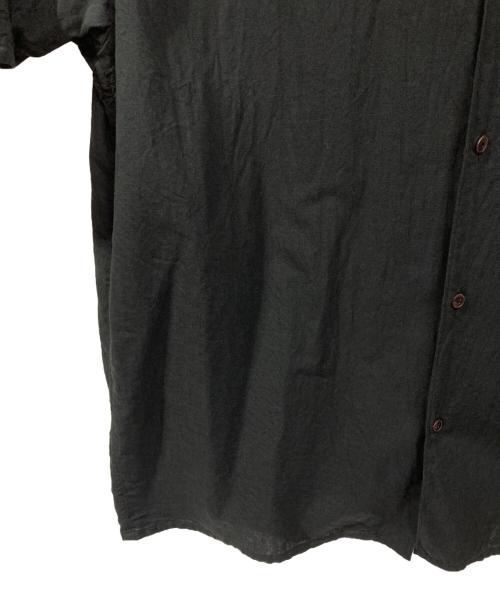 COMOLI（コモリ）COMOLI (コモリ) ベタシャン オープンカラーシャツ ブラック サイズ:4の古着・服飾アイテム