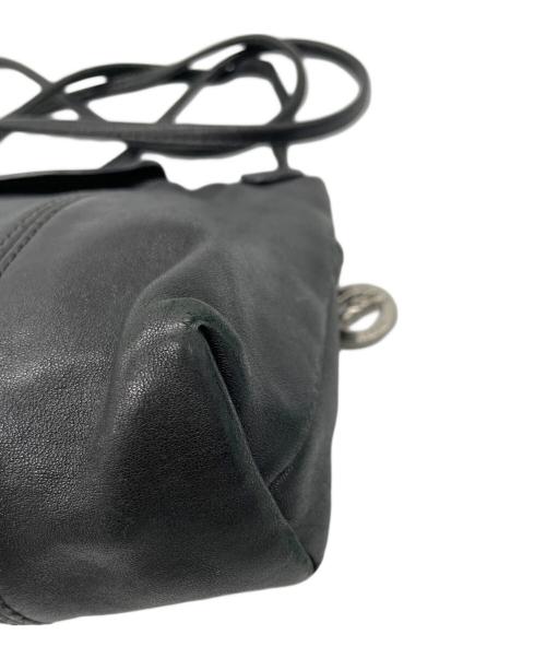 LONGCHAMP（ロンシャン）LONGCHAMP (ロンシャン) ショルダーバッグ ブラックの古着・服飾アイテム