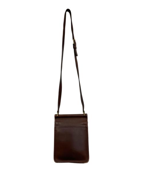 COACH（コーチ）COACH (コーチ) ターンロックショルダーバッグ ブラウンの古着・服飾アイテム