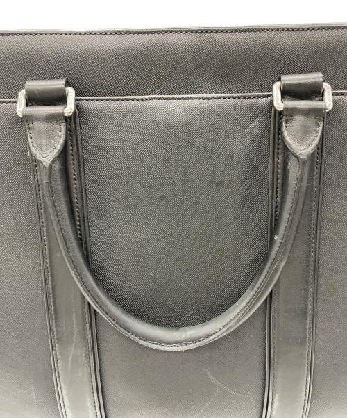 COACH（コーチ）COACH (コーチ) レキシントン サフィアーノ メトロポリタン ビジネスバッグ ブラックの古着・服飾アイテム