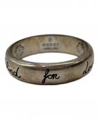 GUCCIグッチ）の古着「BLIND FOR LOVE シルバーリング」