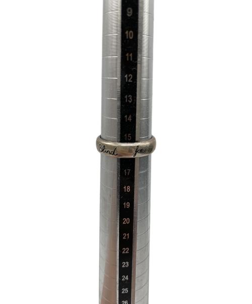 GUCCI（グッチ）GUCCI (グッチ) BLIND FOR LOVE シルバーリング サイズ:16の古着・服飾アイテム