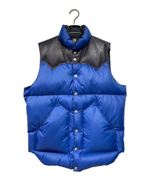 RockyMountainFeatherBed（ロッキーマウンテンフェザーベッド）RockyMountainFeatherBed (ロッキーマウンテンフェザーベッド) SOPHNET. (ソフネット) ダウンベスト ネイビー サイズ:Lの古着・服飾アイテム