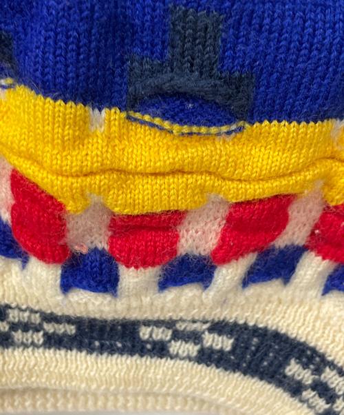 Coogi（クージー）Coogi (クージー) 3Dニット マルチカラー サイズ:Mの古着・服飾アイテム