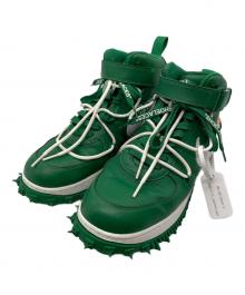 NIKE×OFFWHITE（ナイキ×オフホワイト）の古着「Off-White × Nike Air Force 1 Mid SP LTHR "Pine Green"」｜グリーン