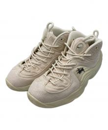 NIKE×stussy（ナイキ×ステューシー）の古着「スニーカー Air Penny 2 "Fossil"」｜ベージュ