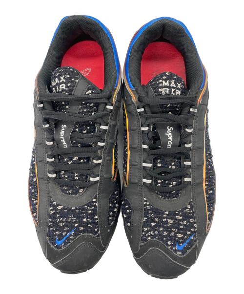 NIKE（ナイキ）NIKE (ナイキ) SUPREME (シュプリーム) スニーカー AIR MAX Tailwind 4 ブラック サイズ:29の古着・服飾アイテム