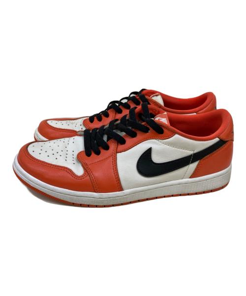 NIKE（ナイキ）NIKE (ナイキ) ローカットスニーカー ホワイト×オレンジ サイズ:28cmの古着・服飾アイテム
