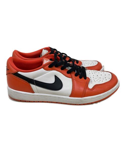NIKE（ナイキ）NIKE (ナイキ) ローカットスニーカー ホワイト×オレンジ サイズ:28cmの古着・服飾アイテム