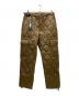 TAION（タイオン）の古着「MILITARY CARGO DOWN PANTS（ミリタリー カーゴダウンパンツ）」｜ブラウン