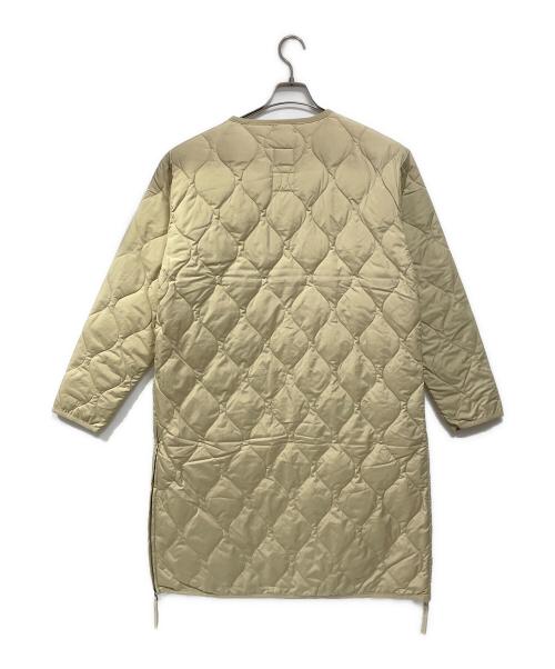 TAION（タイオン）TAION (タイオン) ミリタリー クルーネック ダウンコート アイボリー サイズ:M 未使用品の古着・服飾アイテム