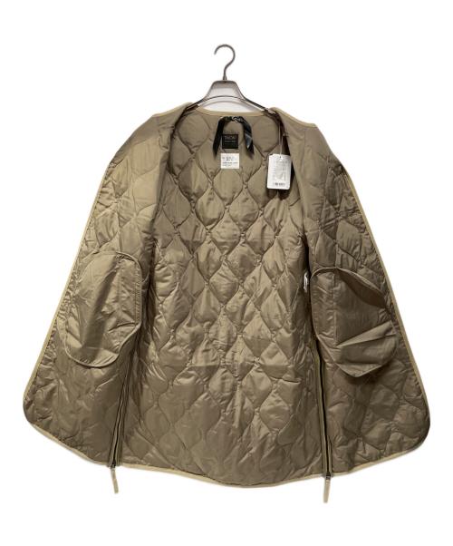 TAION（タイオン）TAION (タイオン) ミリタリー クルーネック ダウンコート アイボリー サイズ:M 未使用品の古着・服飾アイテム