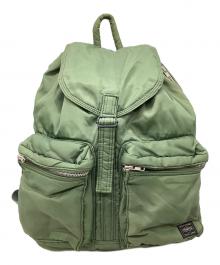 PORTER（ポーター）の古着「タンカー リュック 14Ｌ」｜グリーン