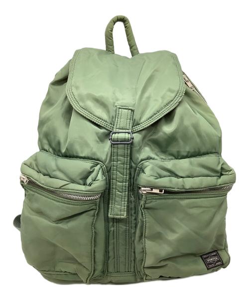 PORTER（ポーター）PORTER (ポーター) タンカー リュック 14Ｌ グリーンの古着・服飾アイテム