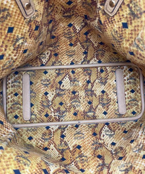 MCM（エムシーエム）MCM (エムシーエム) トートバッグ ベージュの古着・服飾アイテム