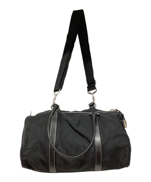 PRADA（プラダ）PRADA (プラダ) ミニボストンバッグ ブラックの古着・服飾アイテム