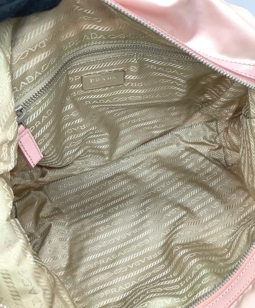 PRADA（プラダ）PRADA (プラダ) ミニボストンバッグ ピンクの古着・服飾アイテム