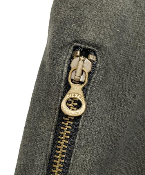 DIESEL（ディーゼル）DIESEL (ディーゼル) 切替パンツ ブラック×グレー サイズ:W50の古着・服飾アイテム