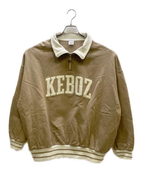 KEBOZ（ケボズ）KEBOZ (ケボズ) スウェット ブラウン サイズ:Lの古着・服飾アイテム