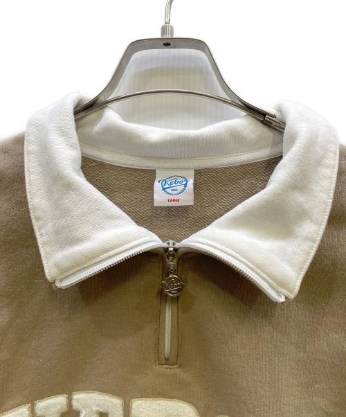 KEBOZ（ケボズ）KEBOZ (ケボズ) スウェット ブラウン サイズ:Lの古着・服飾アイテム
