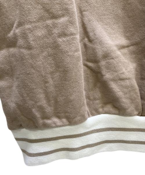 KEBOZ（ケボズ）KEBOZ (ケボズ) スウェット ブラウン サイズ:Lの古着・服飾アイテム