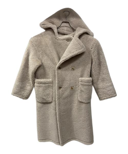 HER LIP TO（ハーリップトゥ）HER LIP TO (ハーリップトゥ) Fleur Shearling Boa Coat ベージュ サイズ:Sの古着・服飾アイテム