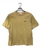 maison kitsuneメゾンキツネ）の古着「半袖カットソー」｜ベージュ