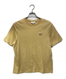 maison kitsune（メゾンキツネ）の古着「半袖カットソー」｜ベージュ