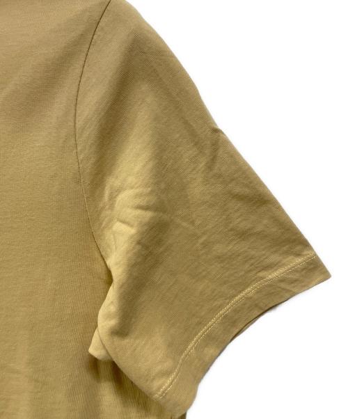 maison kitsune（メゾンキツネ）maison kitsune (メゾンキツネ) 半袖カットソー ベージュ サイズ:XSの古着・服飾アイテム