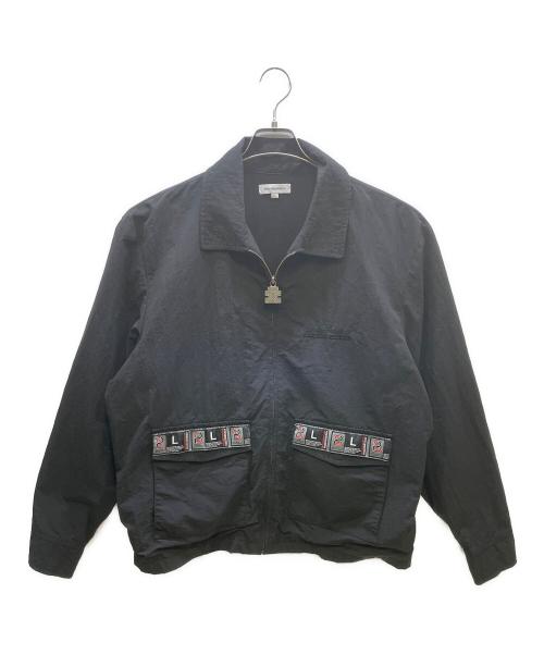 BlackEyePatch（ブラックアイパッチ）BlackEyePatch (ブラックアイパッチ) ブルゾン ブラック サイズ:Lの古着・服飾アイテム